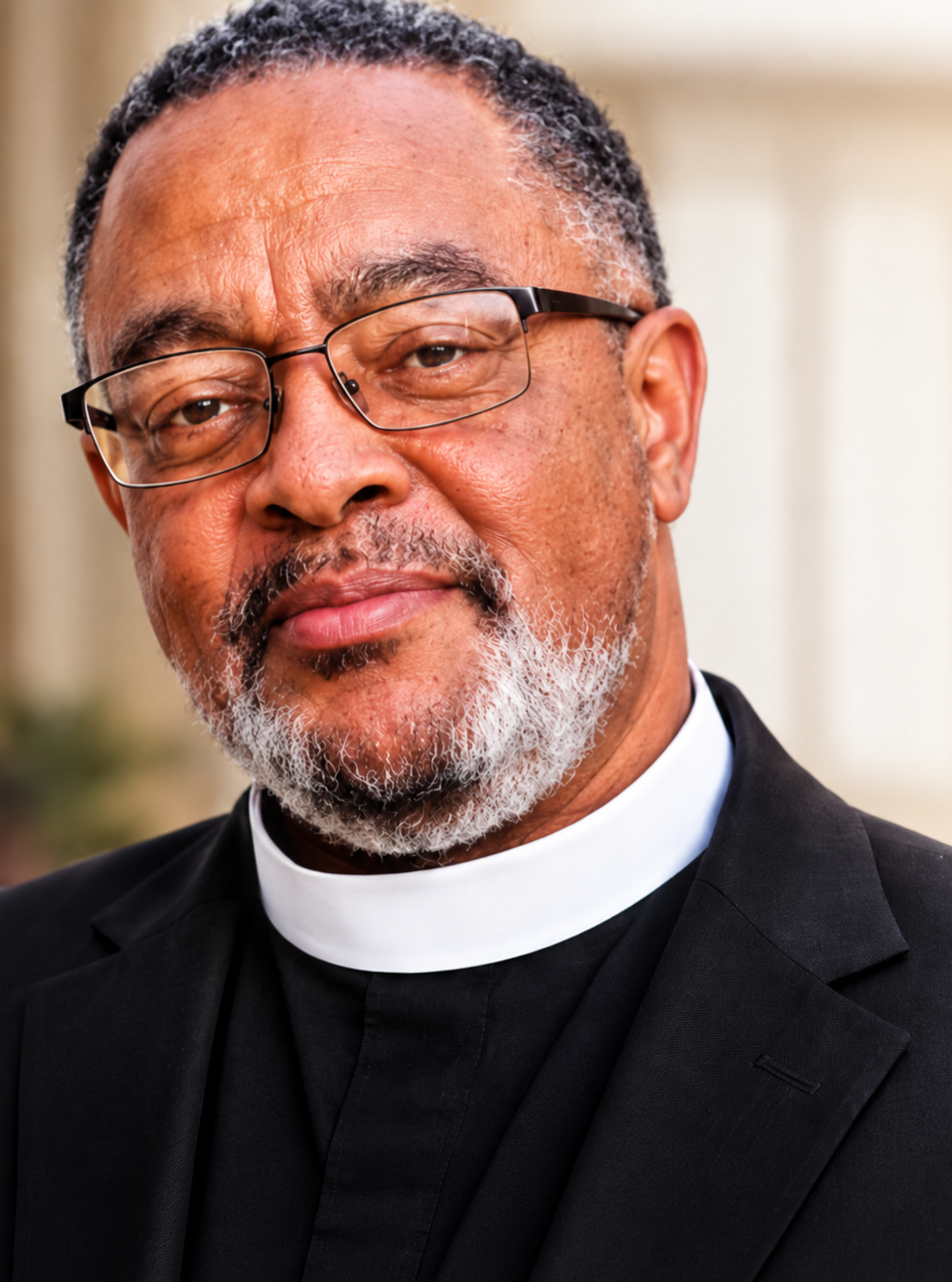 Portrait of Chancellor Pastor Wesley S. Thomas